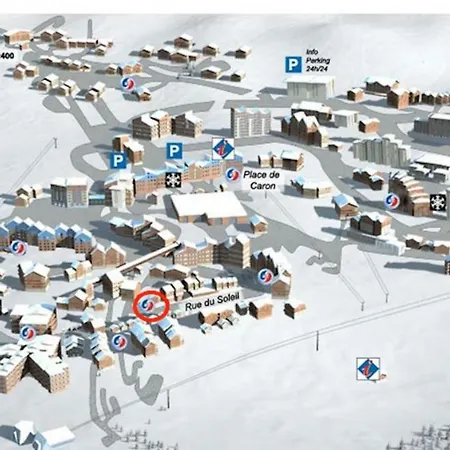 Apartmán - Cosy Duplex Avec Vue Silveralp 682 Val Thorens